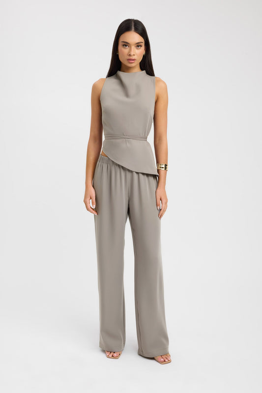 Maria High Cowl Top