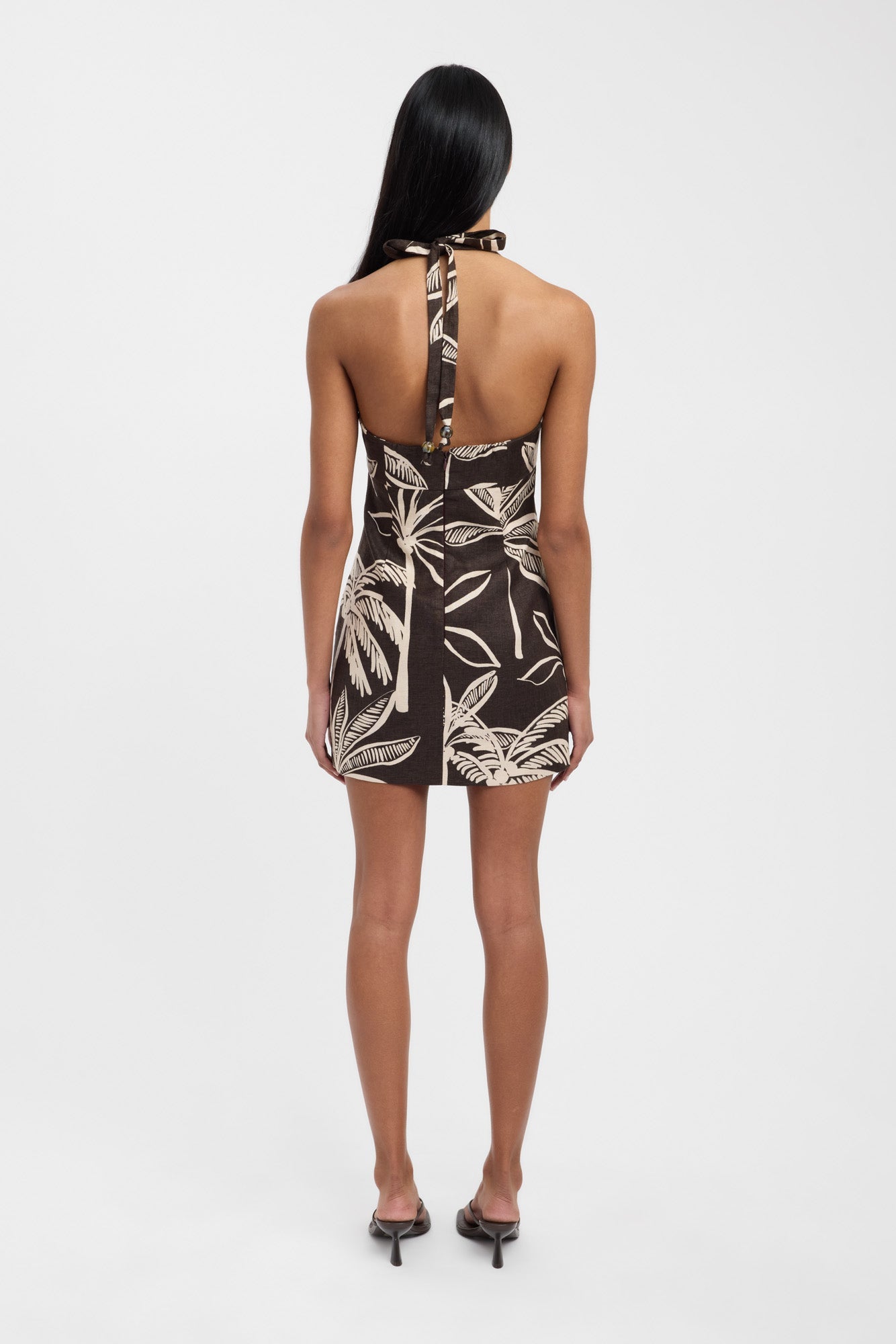 Palm Springs Bead Mini Dress